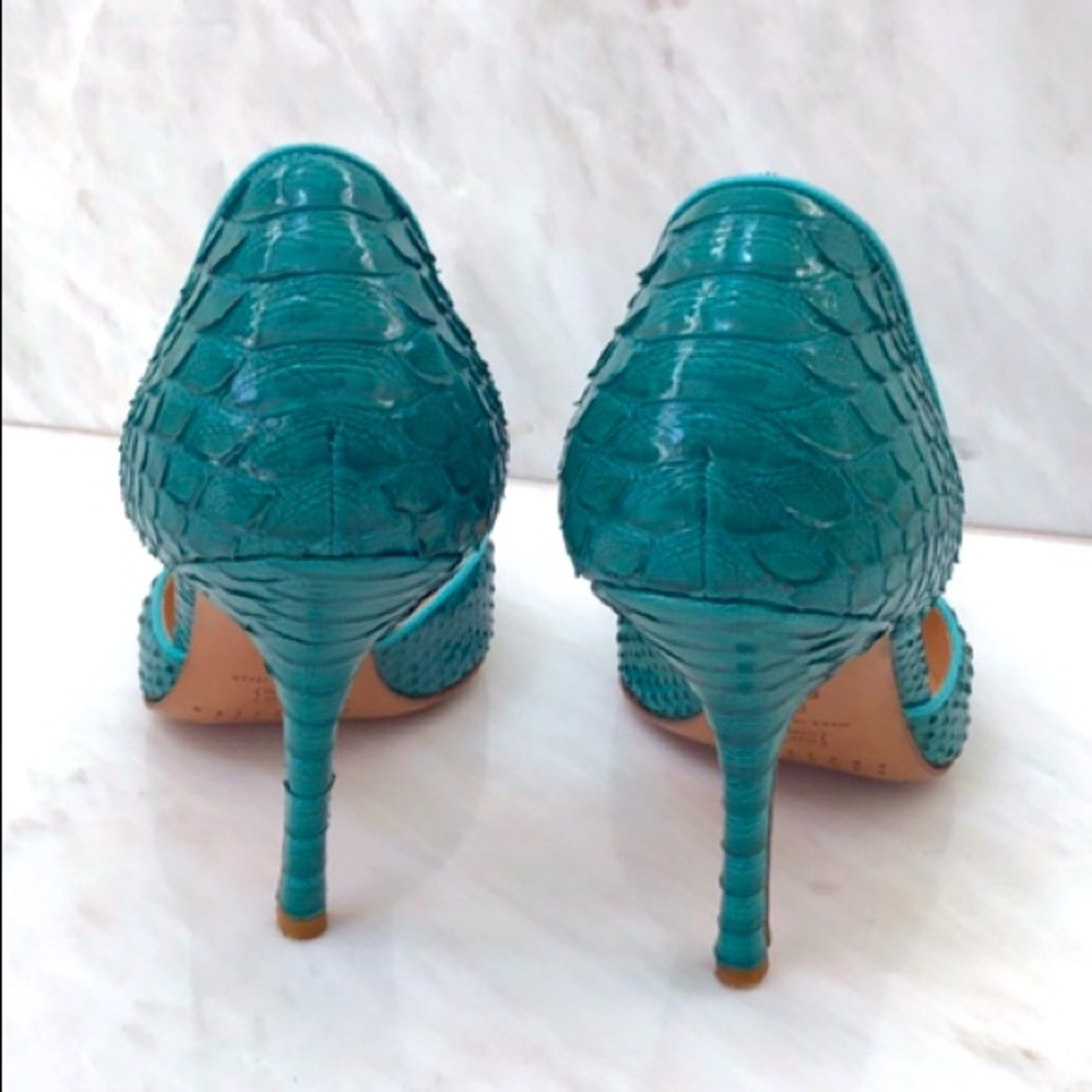 Edmundo Castillo Python Pumps - Picture 2 of 9